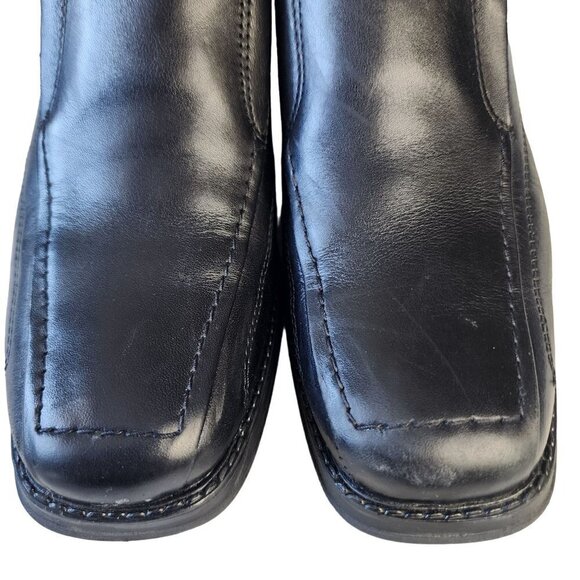 LEFT & RIGHT Leather Adelchi Dress Shoe Black Youth Boy's Size 6 - Picture 9 of 13